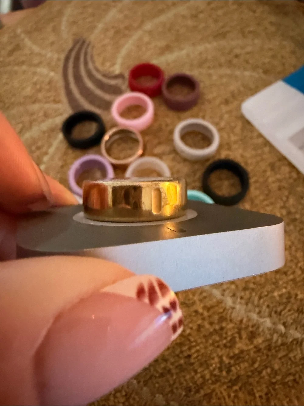 Yellow Gold Oura Ring size 8